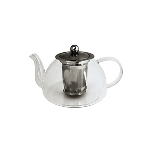 Tetera vidrio con infusor Glasso 1 lt