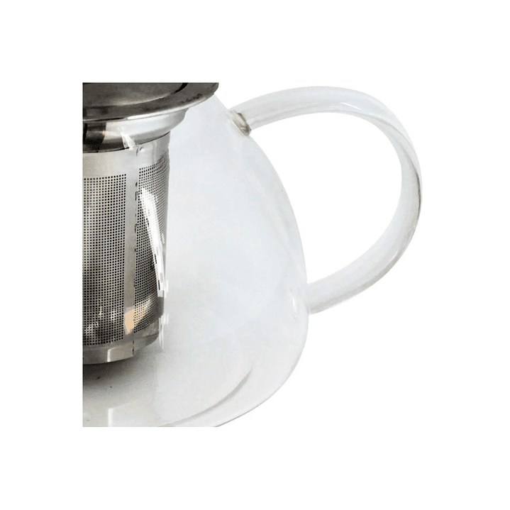 Tetera vidrio con infusor Glasso 1 lt 2