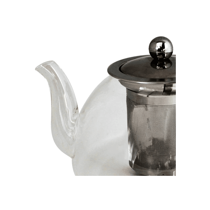 Tetera vidrio con infusor Glasso 1 lt 3
