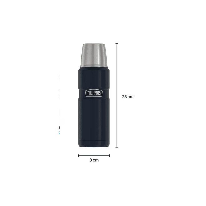 Termo para líquidos King Acero Inox. 470 ml Thermos negro 3