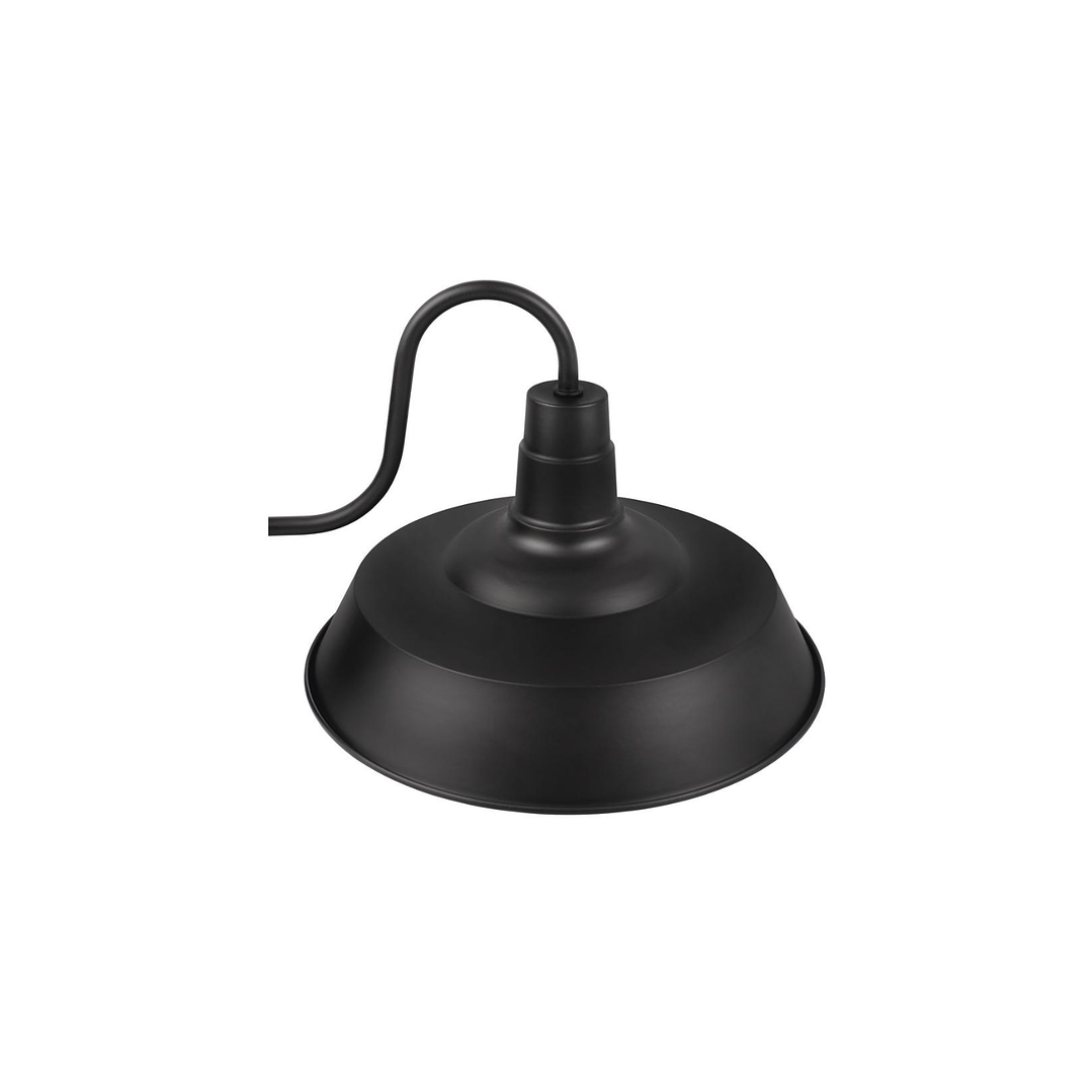 Aplique Gael Negro Mate Abitare 1 luz E27  2