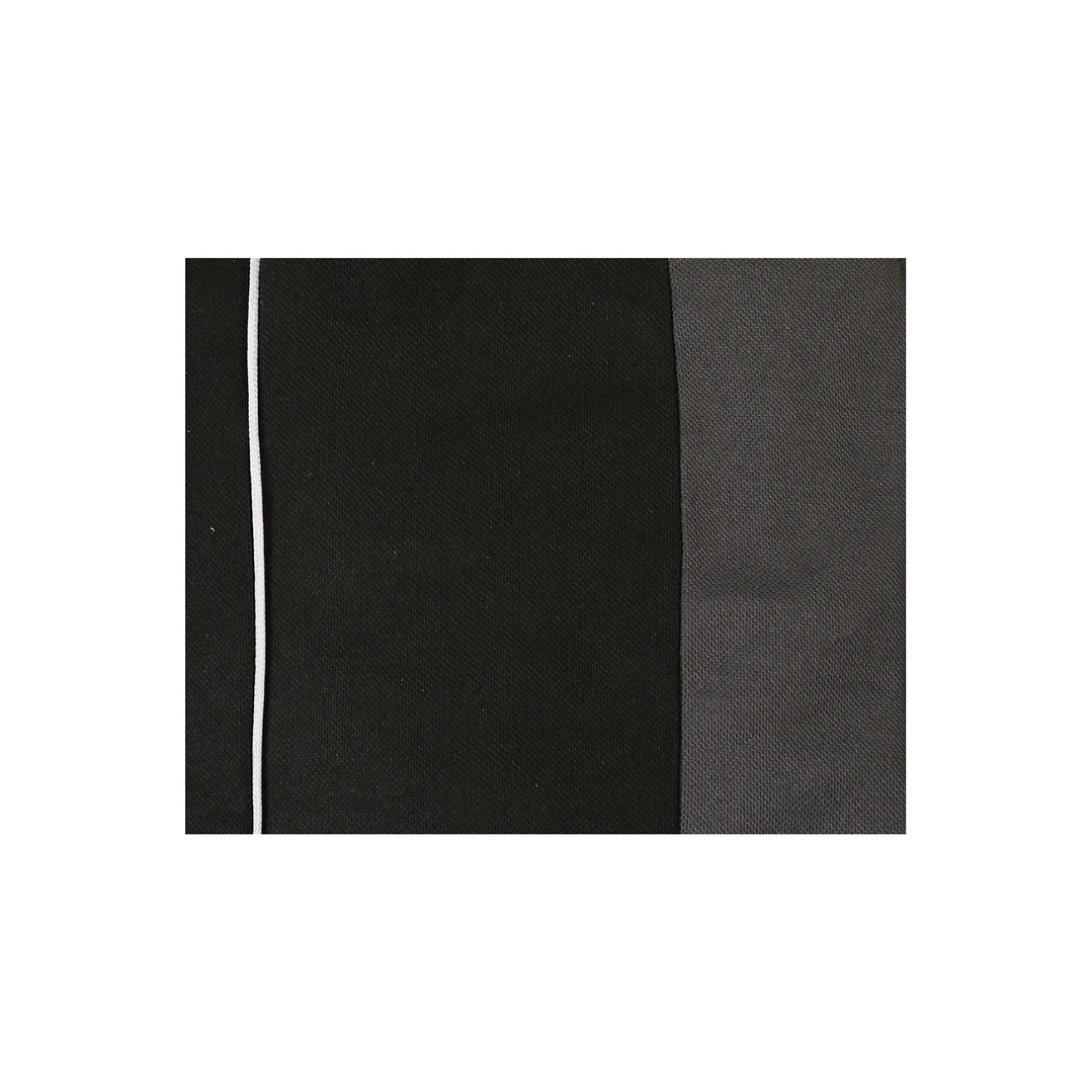 Funda cubre asiento auto tela negro gris Carlife 10 piezas 3