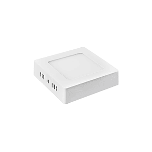 Pack 4 paneles led sobreponer cuadrado 11x11 cm 6W