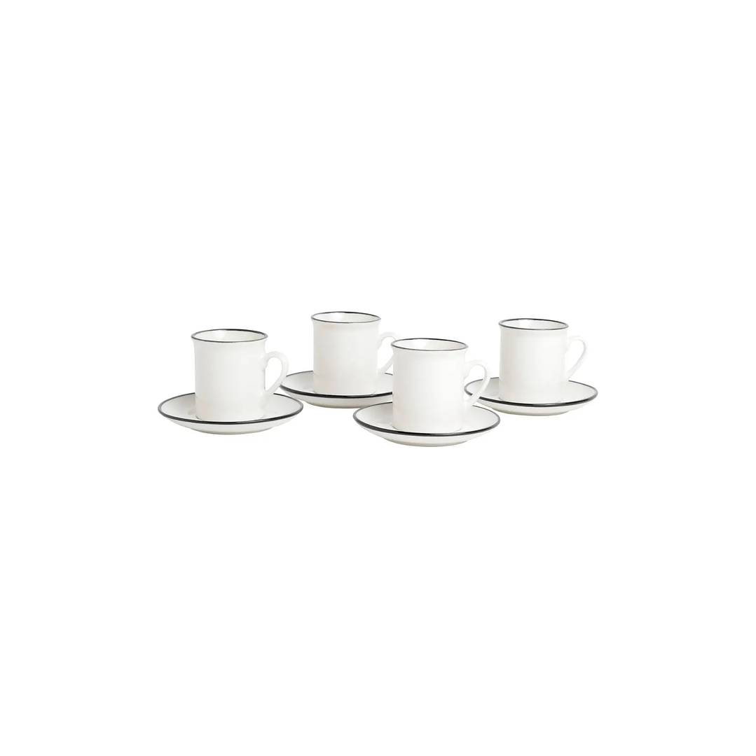 Juego 4 unidades Tazas Expresso 120ml La Hacienda 1