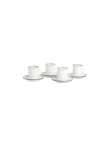 Juego 4 unidades Tazas Expresso 120ml La Hacienda