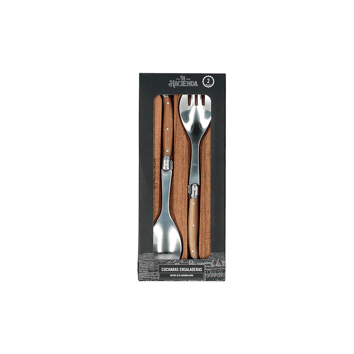 Cucharas ensaladeras 25cm La Hacienda 3