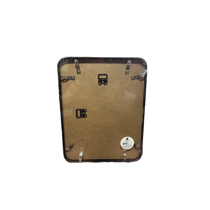 Marco de foto curvo 20x25cm metálico negro mate 3