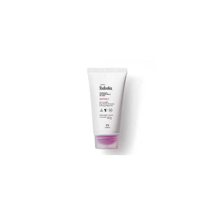Desodorante Antitran. invisible Avellana y Casis 80gr Natura 2