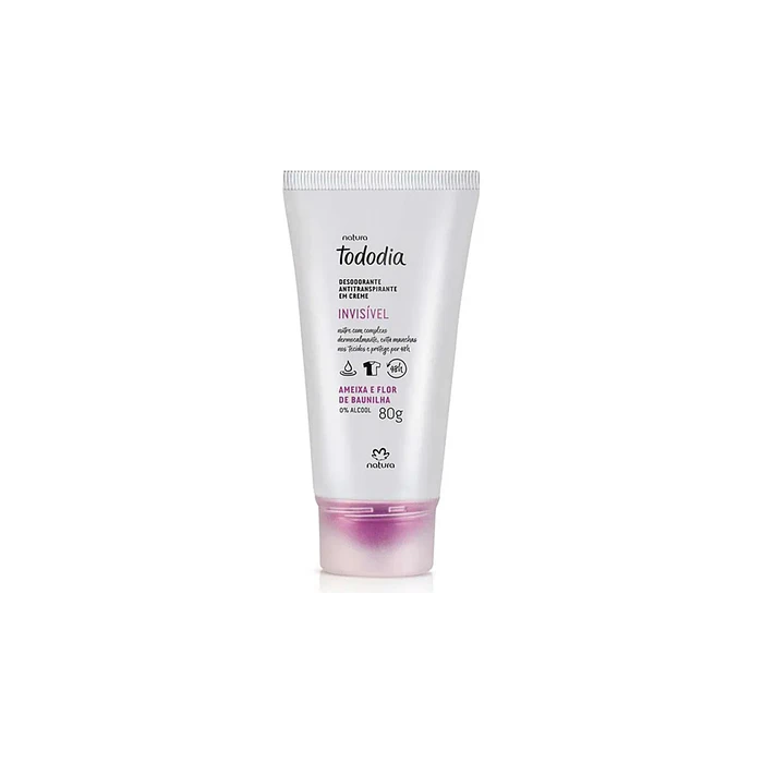 Desodorante Invisible Ciruela y Flor de Vainilla 80g Natura 1