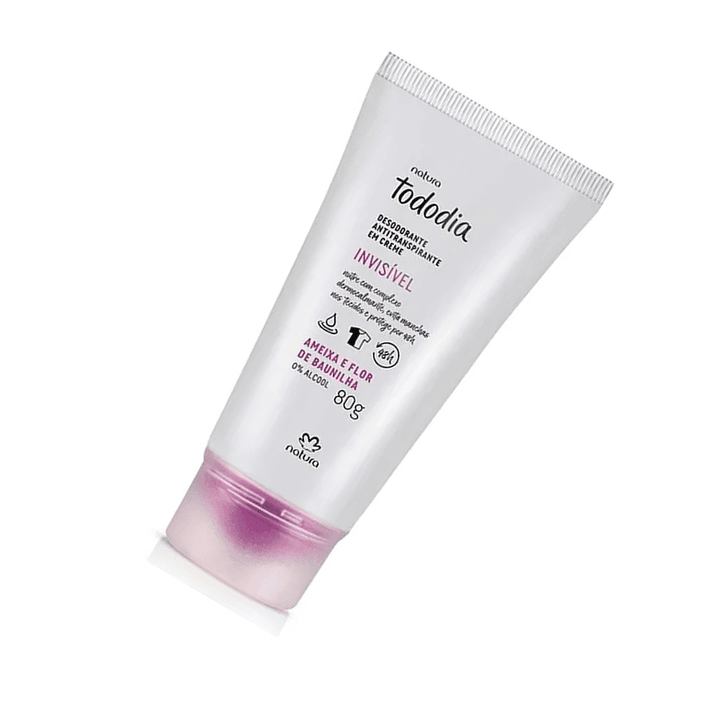 Desodorante Invisible Ciruela y Flor de Vainilla 80g Natura 2
