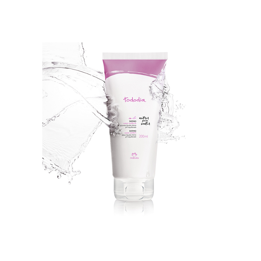 Jabón Liquido Intimo Suave Confort 200ml Natura 2