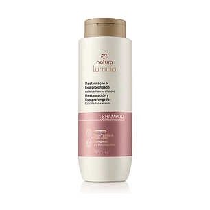 Shampoo Restauración y Liso Prolongado 300ml Lumina Natura
