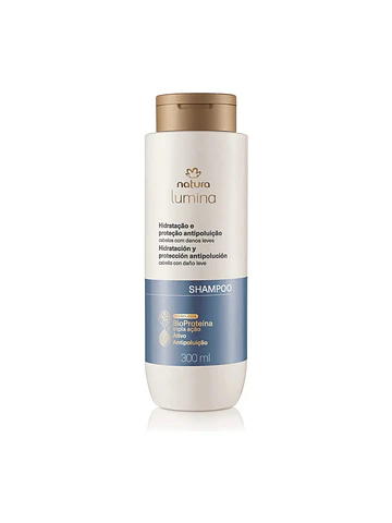 Shampoo Restauración Y Liso Prolongado 300ml Lumina Natura