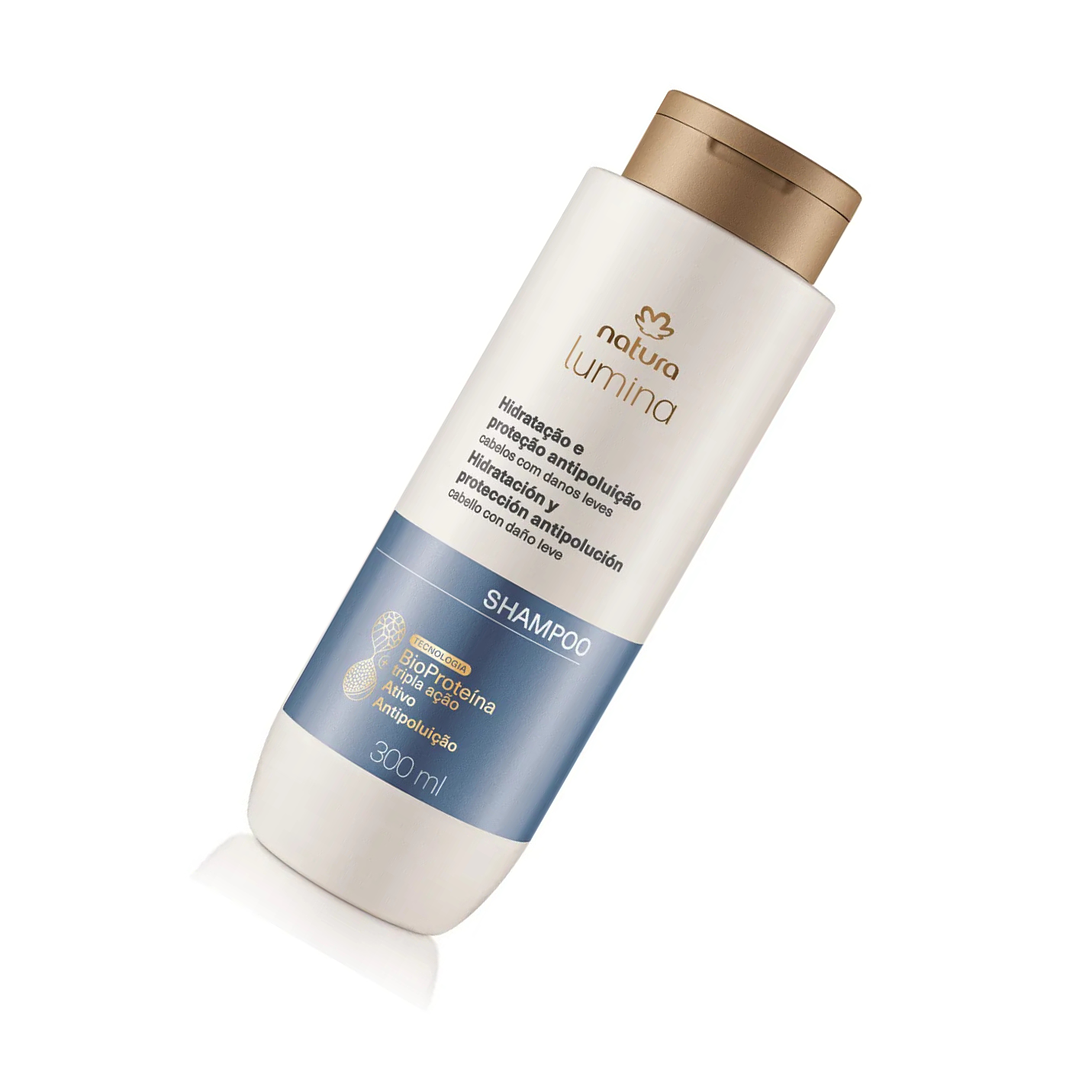 Shampoo Restauración Y Liso Prolongado 300ml Lumina Natura 2
