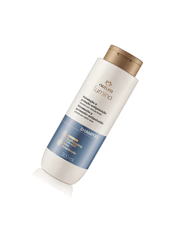 Shampoo Restauración Y Liso Prolongado 300ml Lumina Natura