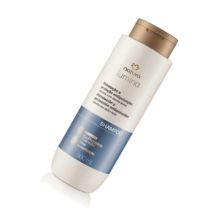 Shampoo Restauración Y Liso Prolongado 300ml Lumina Natura 2