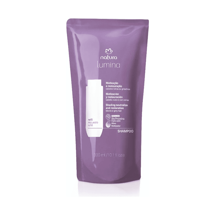 Rep. Shampoo Matizador y Rest. cabello Rubio o Canas 300ml 1