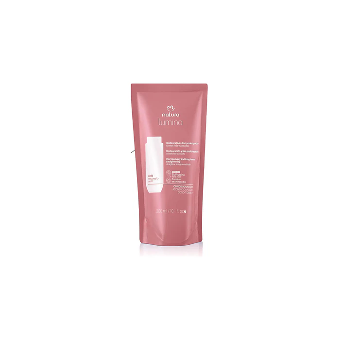 Rep. Shampoo + Acondicionador Cabello Liso 300 ml Lumina 2