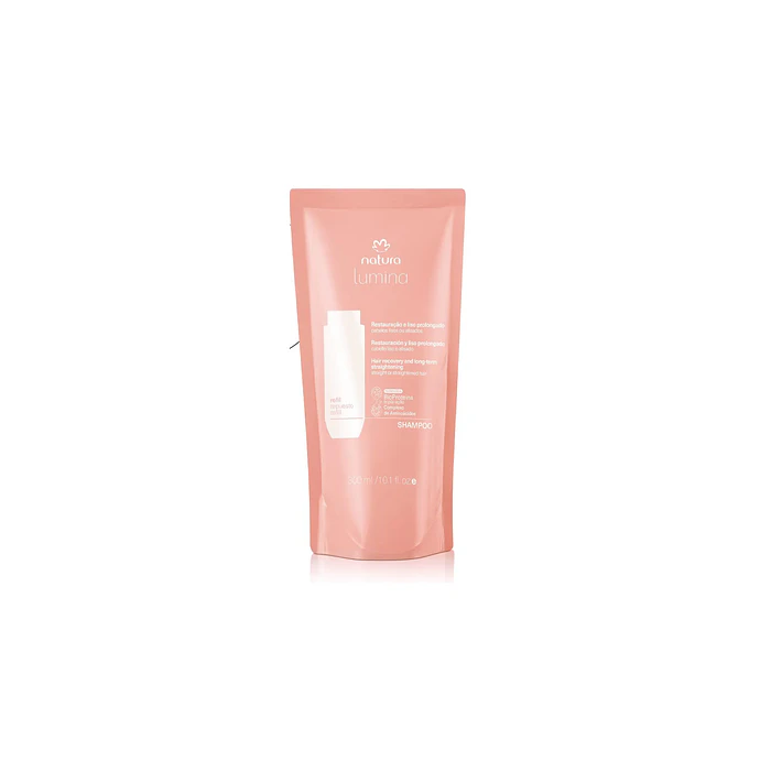 Rep. Shampoo + Acondicionador Cabello Liso 300 ml Lumina 3