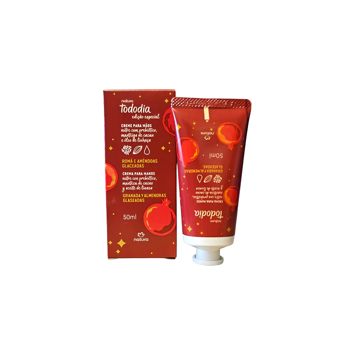 Crema para manos Granada y Almendras Glaseadas 50ml Natura 2
