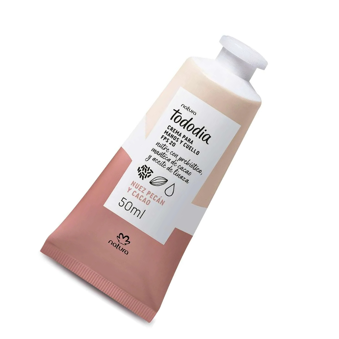 Crema para Manos Nuez Pecán y Cacao 50ml Natura 1