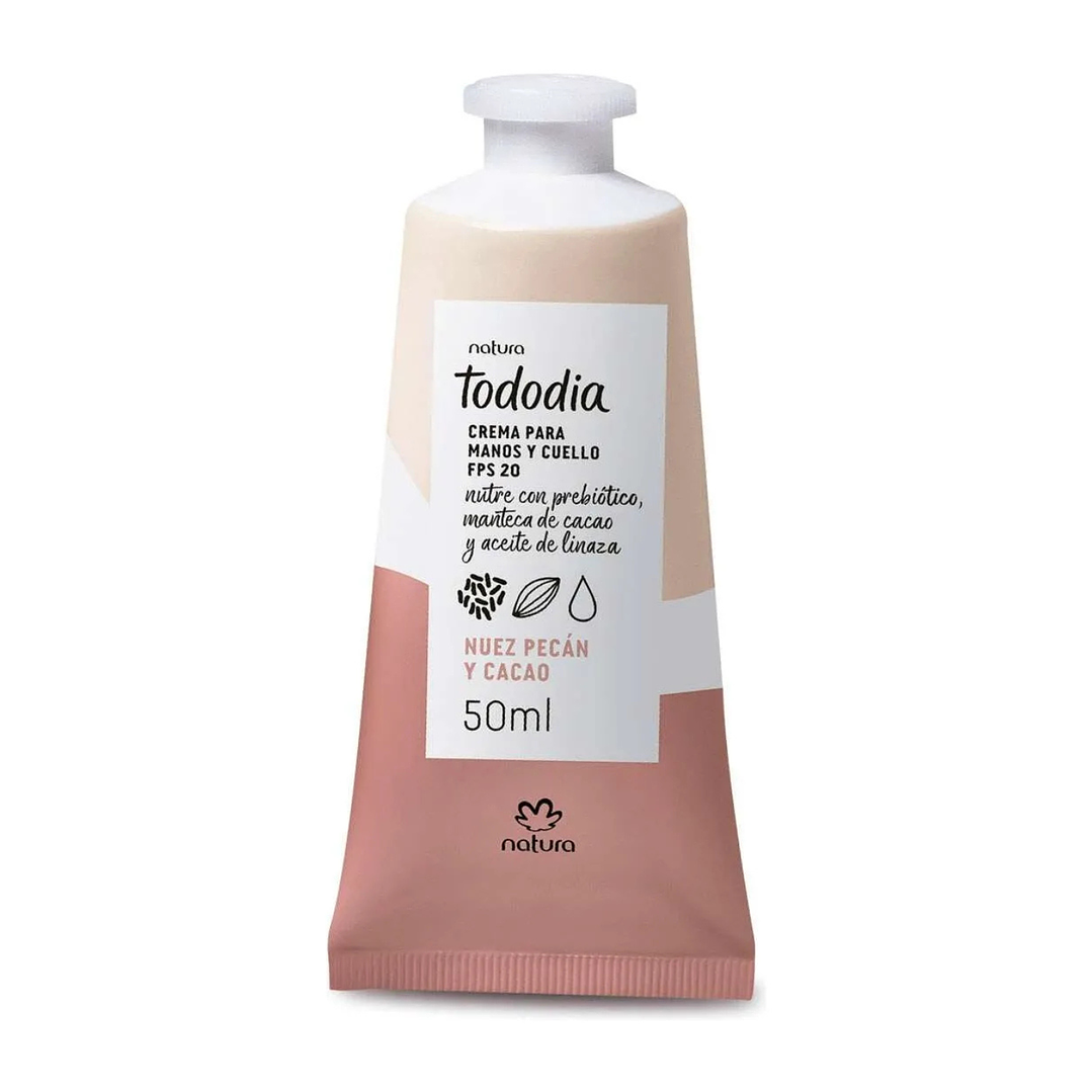 Crema para Manos Nuez Pecán y Cacao 50ml Natura 2