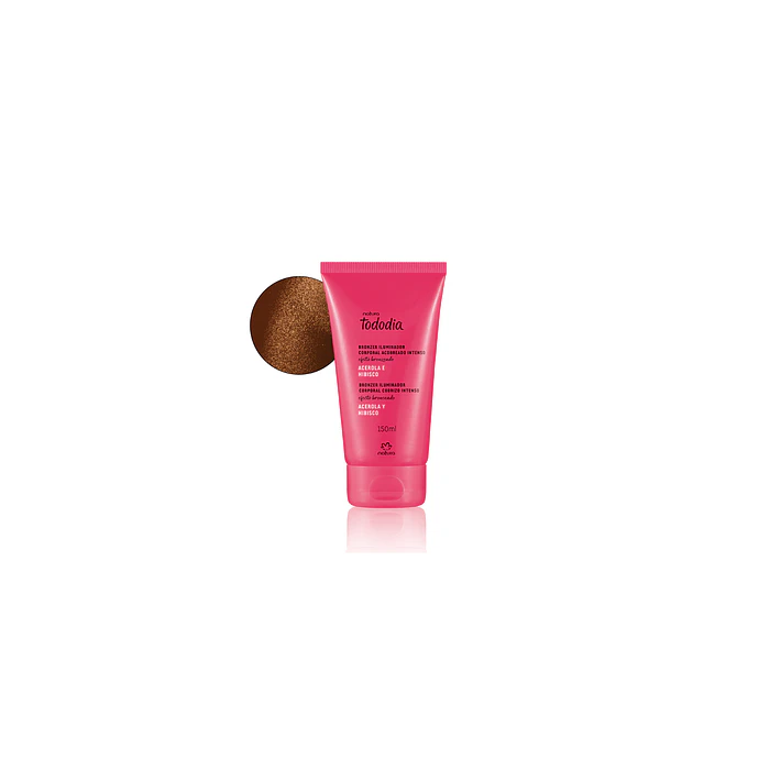 Bronzer Iluminador Corporal Acerola y Hibisco 150ml Natura 1