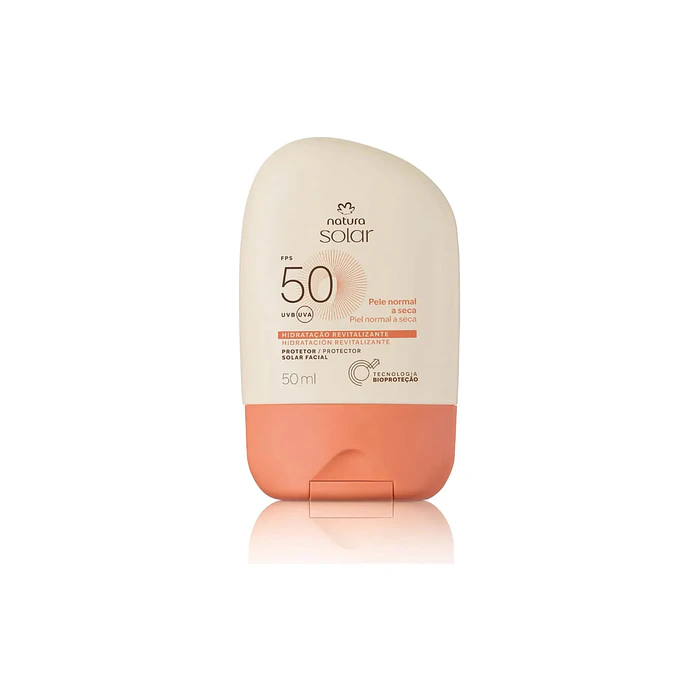 Protector Solar Facial Piel Normal a Seca Natura 1