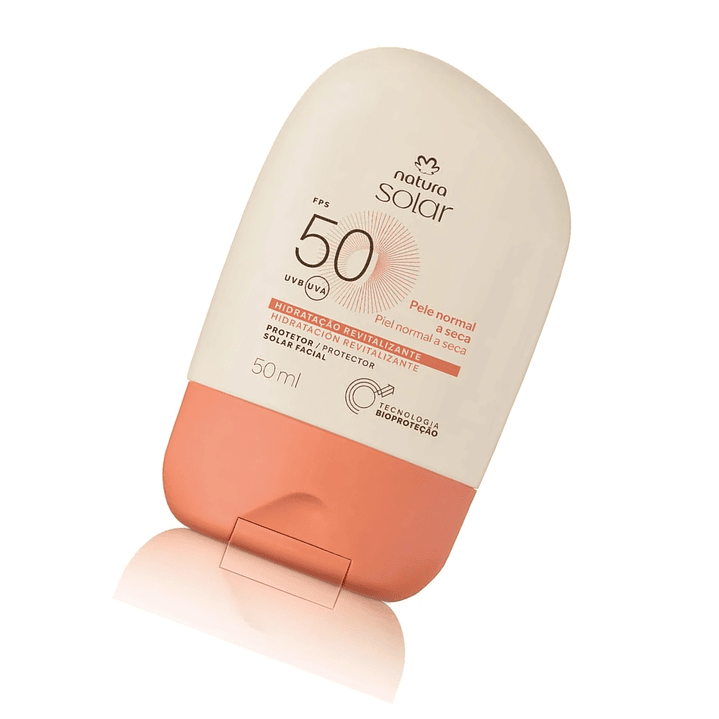 Protector Solar Facial Piel Normal a Seca Natura 2