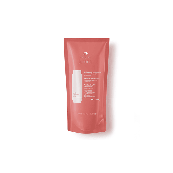 Repuesto Shampoo Anticaida y Crecimiento Natura 300ml  1