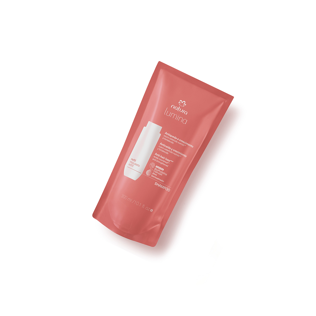 Repuesto Shampoo Anticaida y Crecimiento Natura 300ml  2