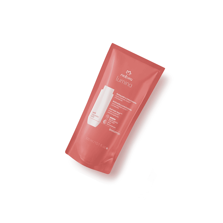 Repuesto Shampoo Anticaida y Crecimiento Natura 300ml  2