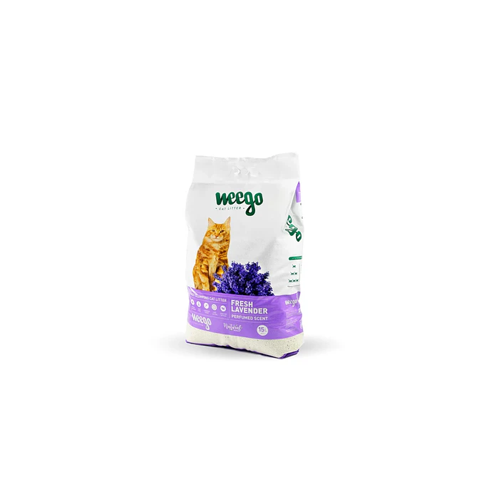 Arena Sanitaria para Gatos Lavanda 5 Lt/4.3 kg Weego 1