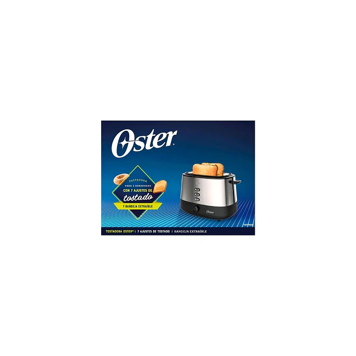 Tostador 2 Rebanadas acero inoxidable TSSTTR500-052 Oster 4