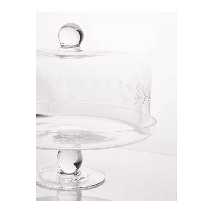 Tortero de Vidrio con Tapa 27.5 cm Chelsea Sarah Miller 2