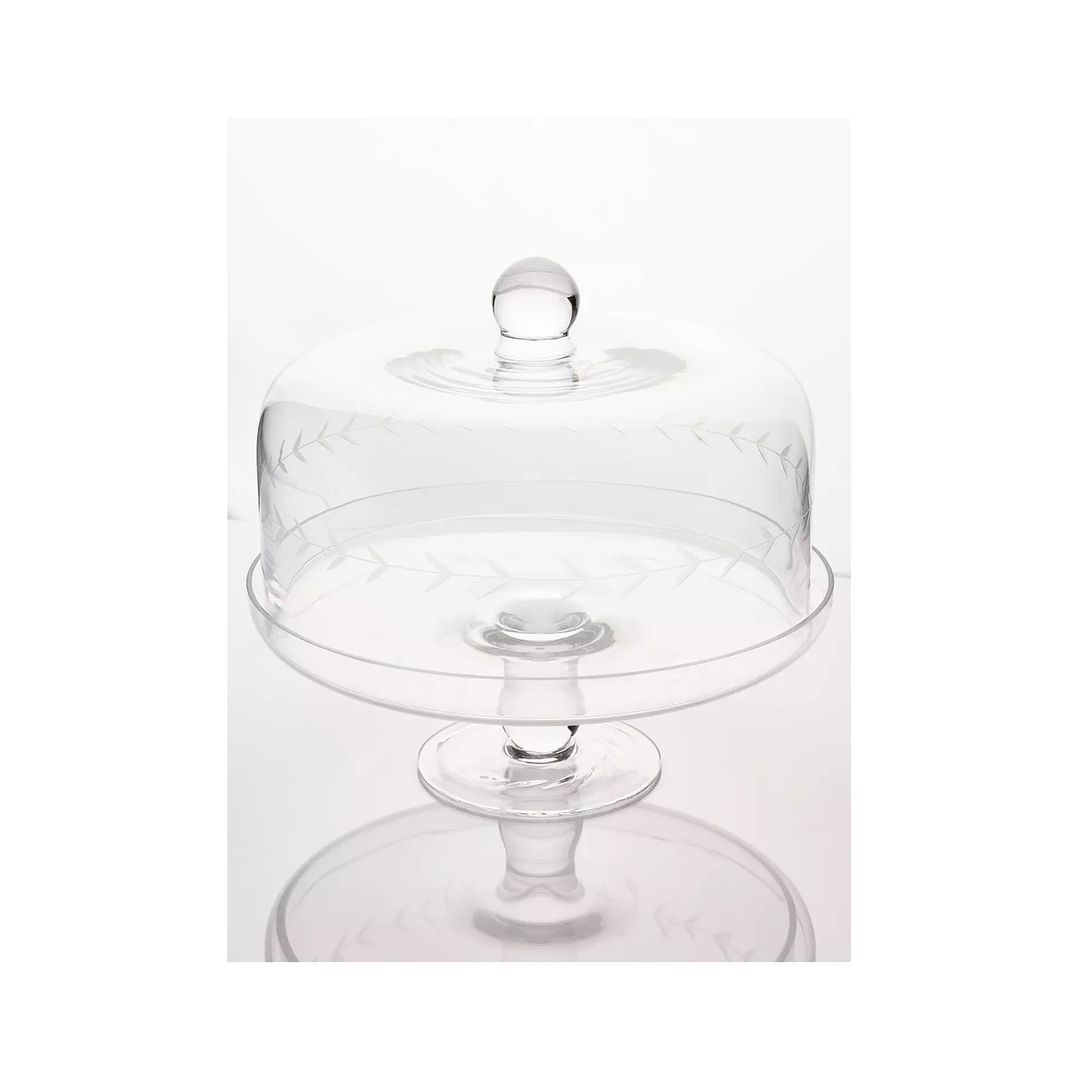 Tortero de Vidrio con Tapa 27.5 cm Chelsea Sarah Miller 1
