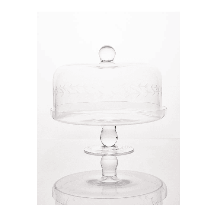 Tortero de Vidrio con Tapa 27.5 cm Chelsea Sarah Miller 3