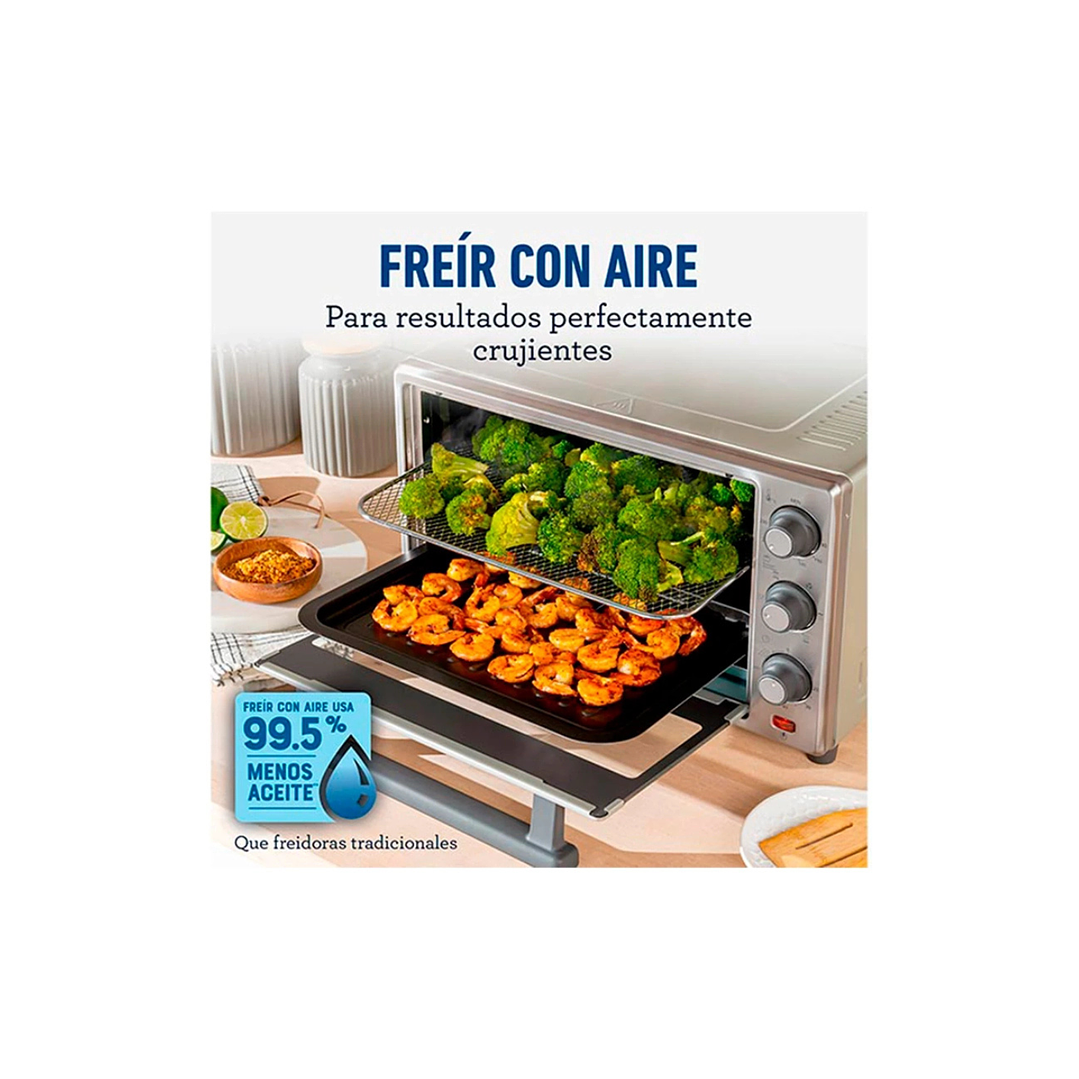 Horno con Freidora de Aire 25 lts Oster 3