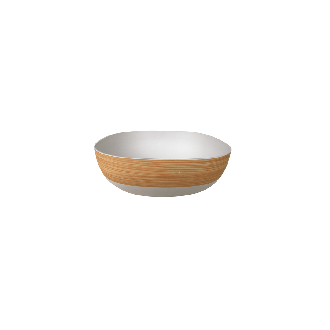 Set Bowl cuadrado 27.4 cm y Cucharas ensaladeras 25 cm 3