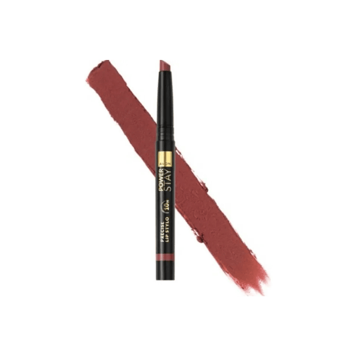Lapiz Labial Preciso Power Stay Tawny Triumph Avon 1.2 gr 2