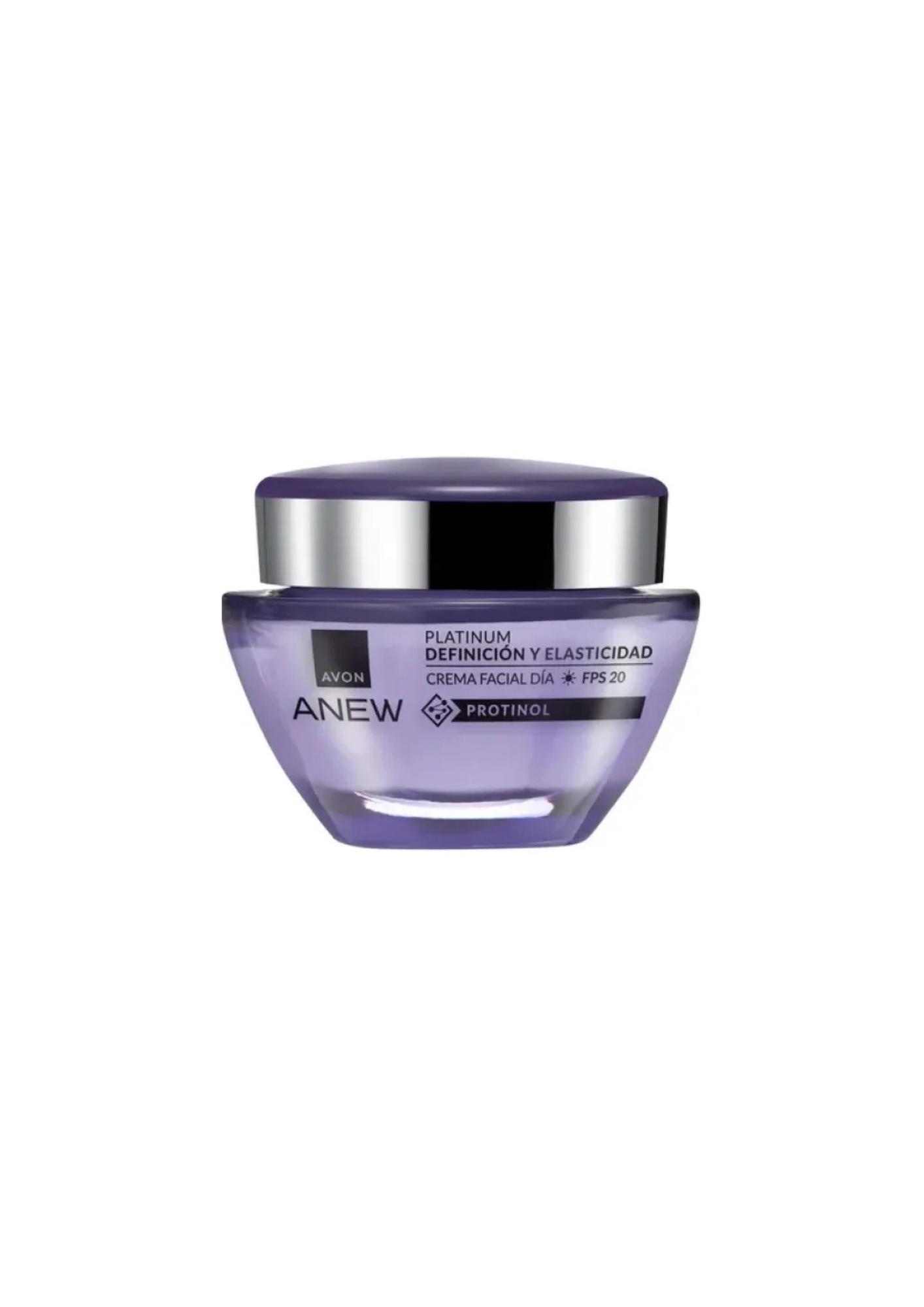 Crema facial de día Platinum Anew Avon 15 gr