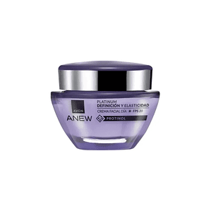 Crema facial de día Platinum Anew Avon 15 gr