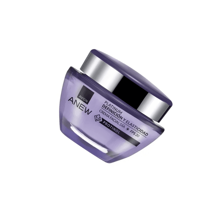 Crema facial de día Platinum Anew Avon 15 gr 2