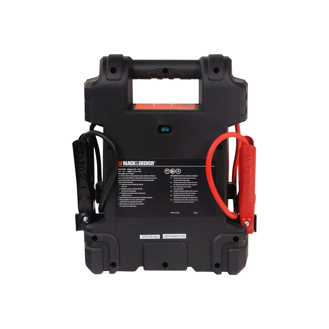 Partidor de batería para Auto Black&Decker 500 Amp  2