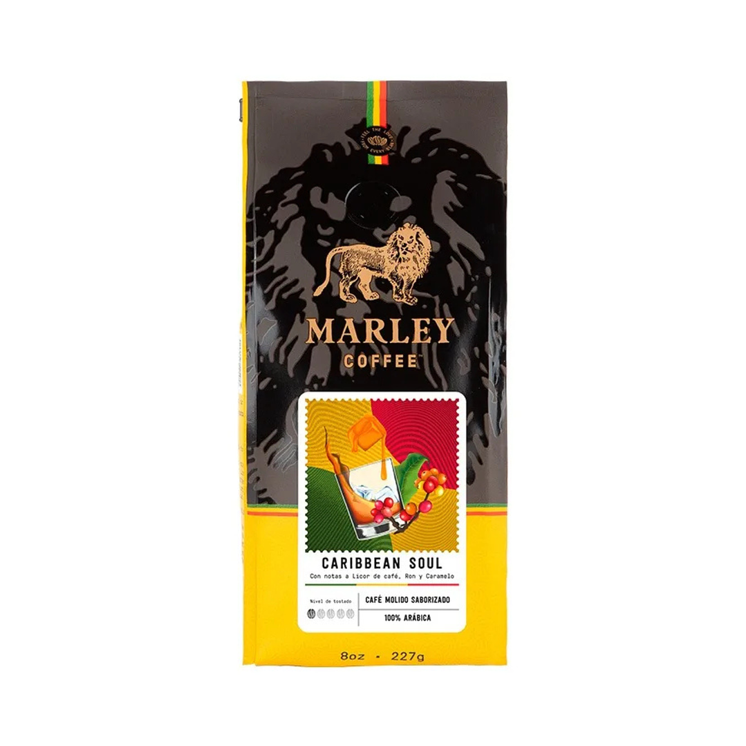 Café Molido Saborizado Caribbean Soul Marley 227 gr 2