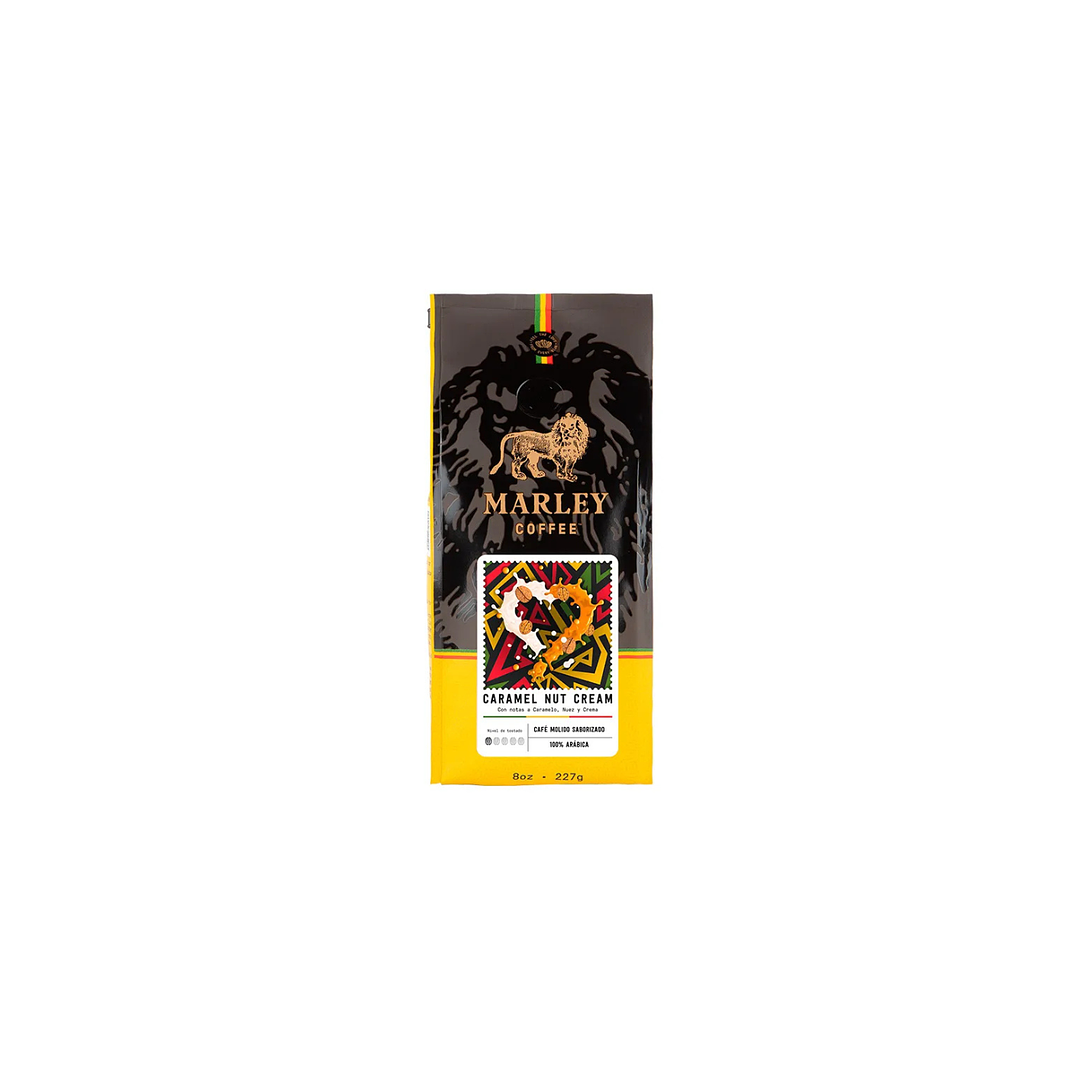 Café Molido Saborizado Caramel Nut cream Marley 227 gr 2