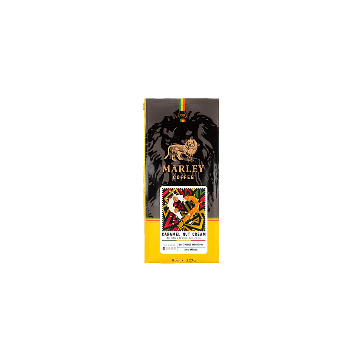Café Molido Saborizado Caramel Nut cream Marley 227 gr 2