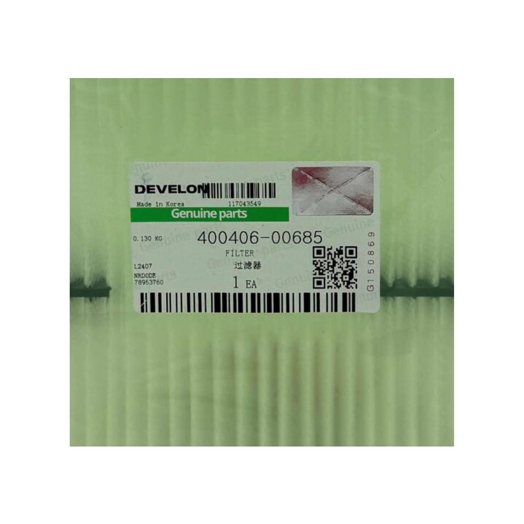 Filtro de aire exterior Develon 400406-00685 Original 2