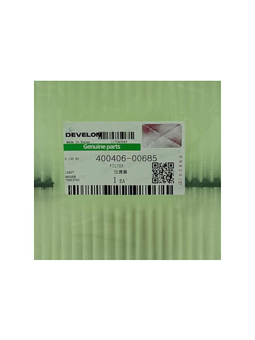 Filtro de aire exterior Develon 400406-00685 Original