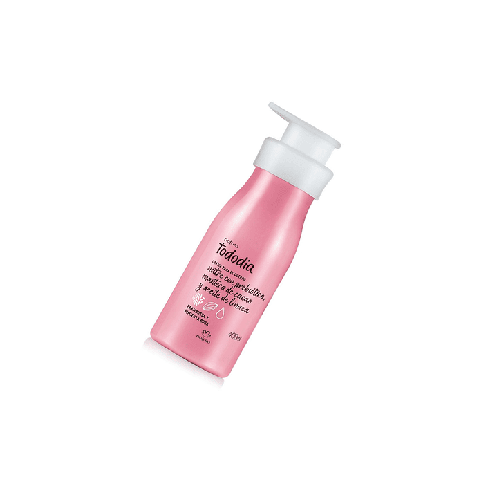 Crema para cuerpo Tododía Frambuesa y Pimienta Rosa 400ml 2
